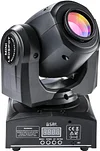 Luz m&oacute;vel para DJ de 230 W, girat&oacute;ria, 18 lados, prism&aacute;tica, ilumina&ccedil;&atilde;o de palco, 7 padr&otilde;es e 8 cores, refletor com DMX e modo de controle de voz, para casamento, igreja, apresenta&ccedil;&otilde;es ao vivo, bar.