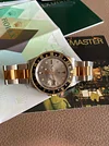 Gmt Master II Ref. 16713 18k Yg/Steel Dial: Slate With Bezel Set Diamonds