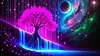 Luxury AB Velvet Diamond Painting Kit - Magic Tree