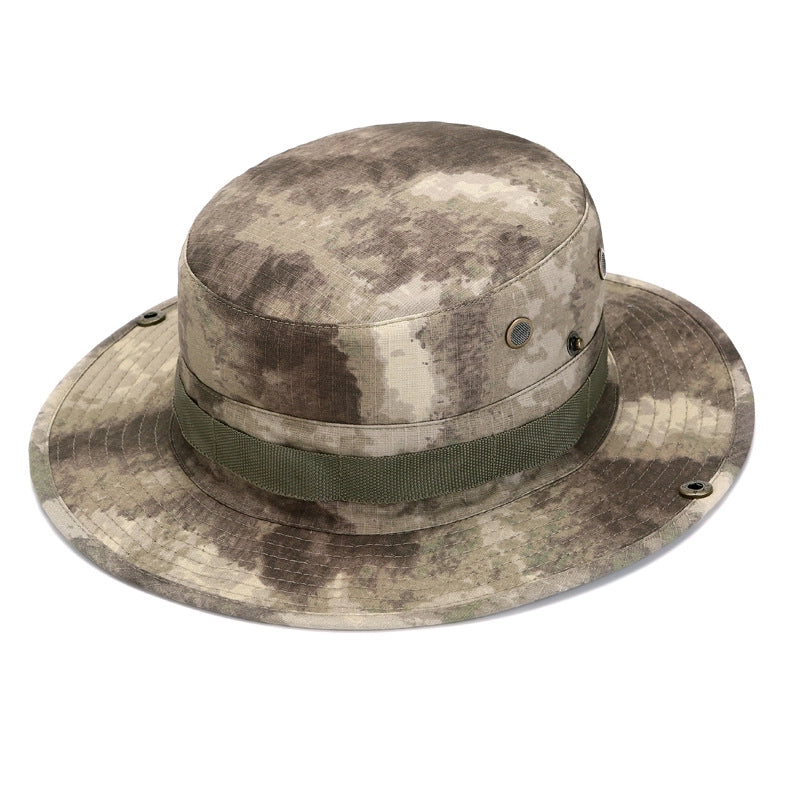 Suppliers Outdoor Camping Camouflage Hat Fishing Hat Travel Fisherman Hat Beni Hat Men And Women Sun Protection Hat