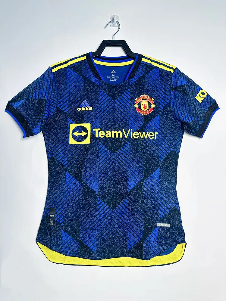 2021-22 Manchester United Away Retro Shirt - Player Edition