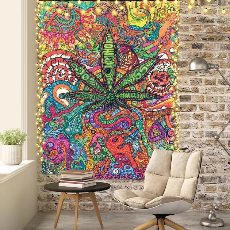 Weed - Printed Tapestry