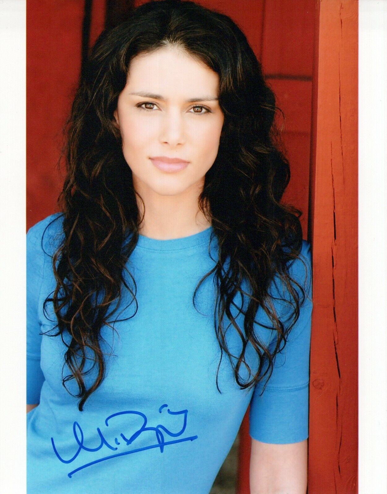 Melissa Ponzio glamour shot autographed Photo Poster painting signed 8x10 #1