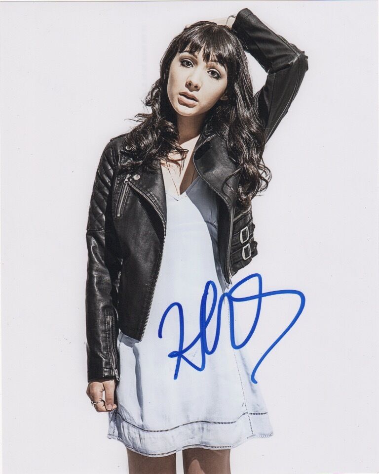 Hannah Marks Sexy Autographed Signed 8x10 Photo Poster painting COA #5