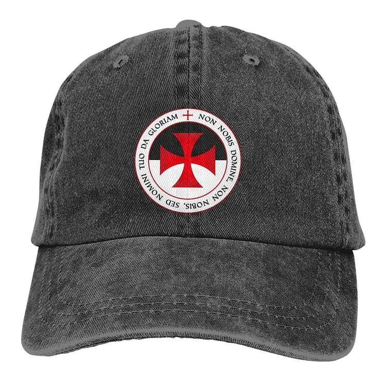 Cap The Knights Templar Cross Christian Crusader Seal Motto Tee Trucker Snapback Caps Dad Hat Freemason Gold Square Compass Hats