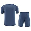 2025/2026 Psg Paris Pre-Match Training Haze Blue Shirt+Shorts 1:1 Thai Quality
