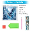 Diamond Painting-DIY Crystal Rhinestone Snowy Owl