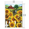 Garden Sunflower -11CT Stamped Cross Stitch Kit(36*46cm)