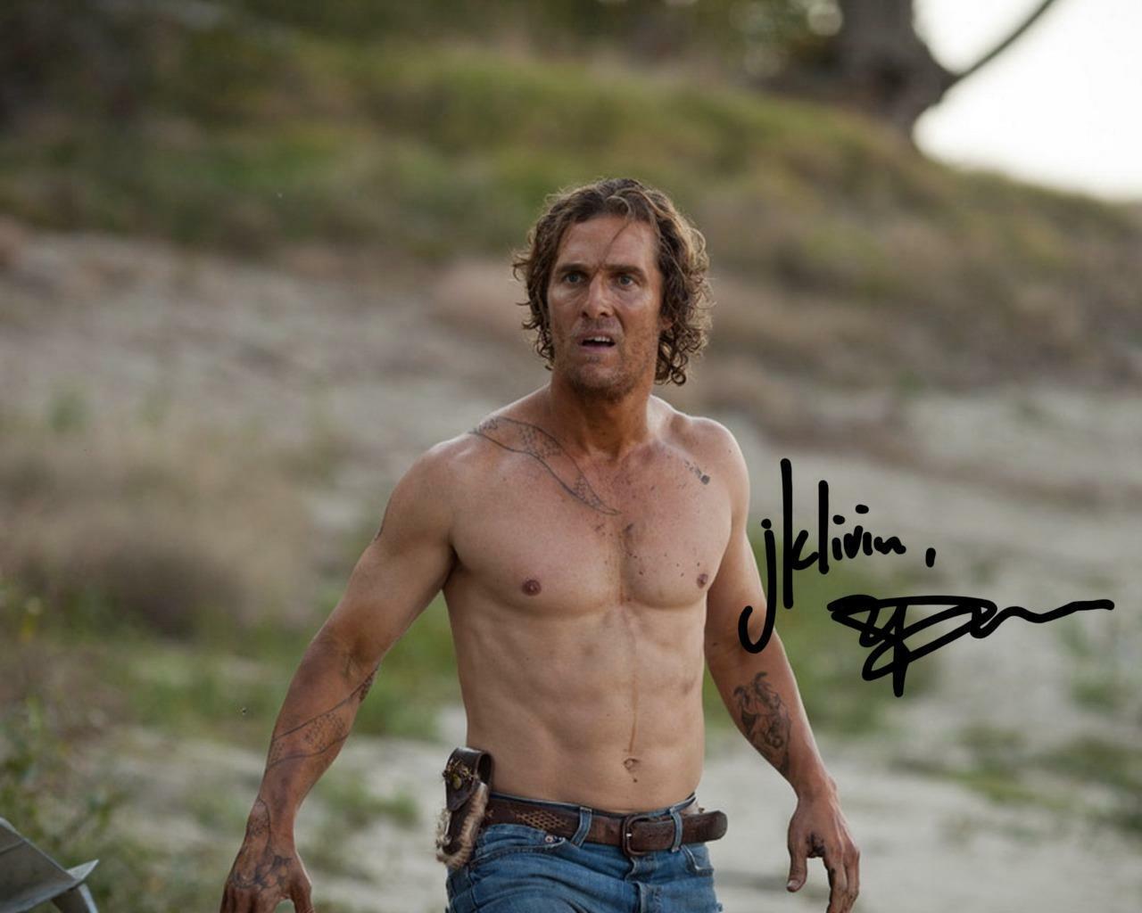 Matthew McConaughey MUD SIGNED AUTOGRAPHED 10 X 8