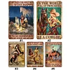 (Multi Style)Cowboy - Vintage Metal Signs - 30*40cm - Western