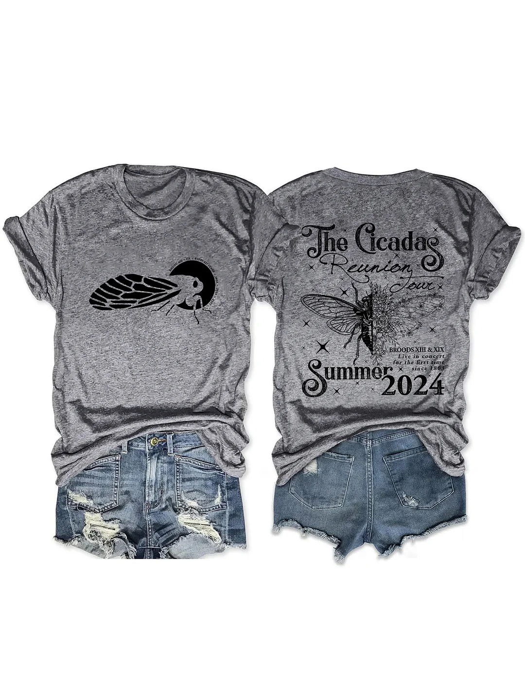 The Cicadas Reunion Summer Tour T-shirt