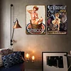 2pcs - Sexy Girl - Vintage Metal Signs(12*16Inch)-Pin-up-girls