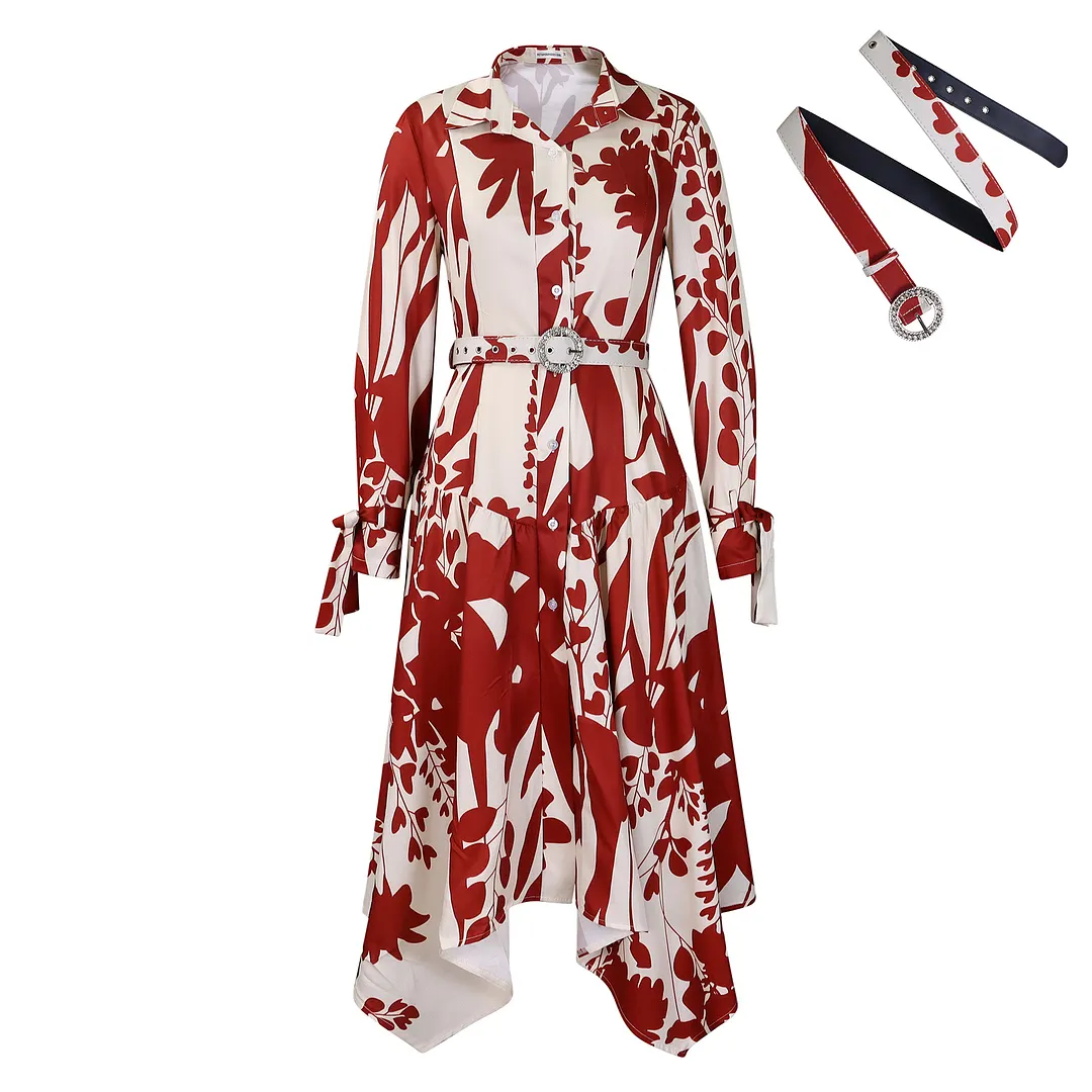 Women&rsquo;s Floral Print Midi Dress
