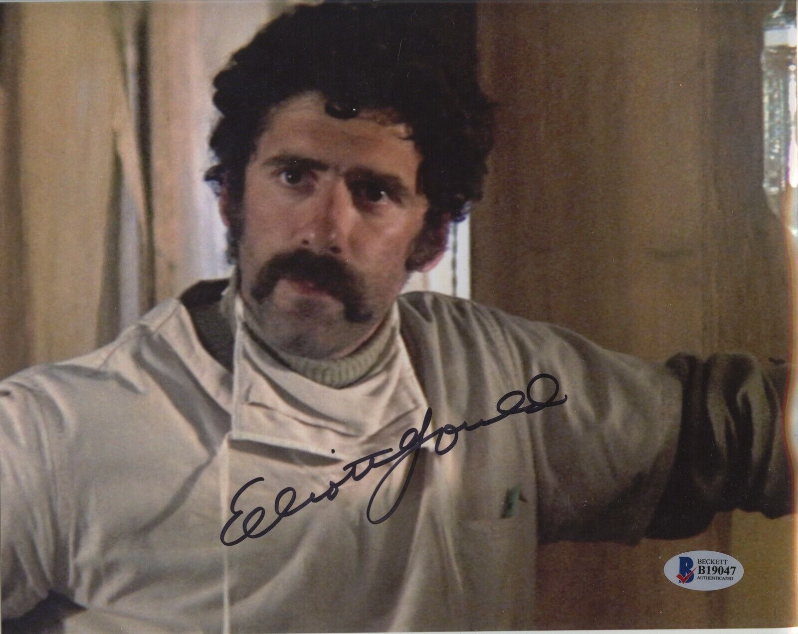 ELLIOTT GOULD 8x10 Photo Poster painting Signed Autographed BAS Beckett Oceans MASH 4077