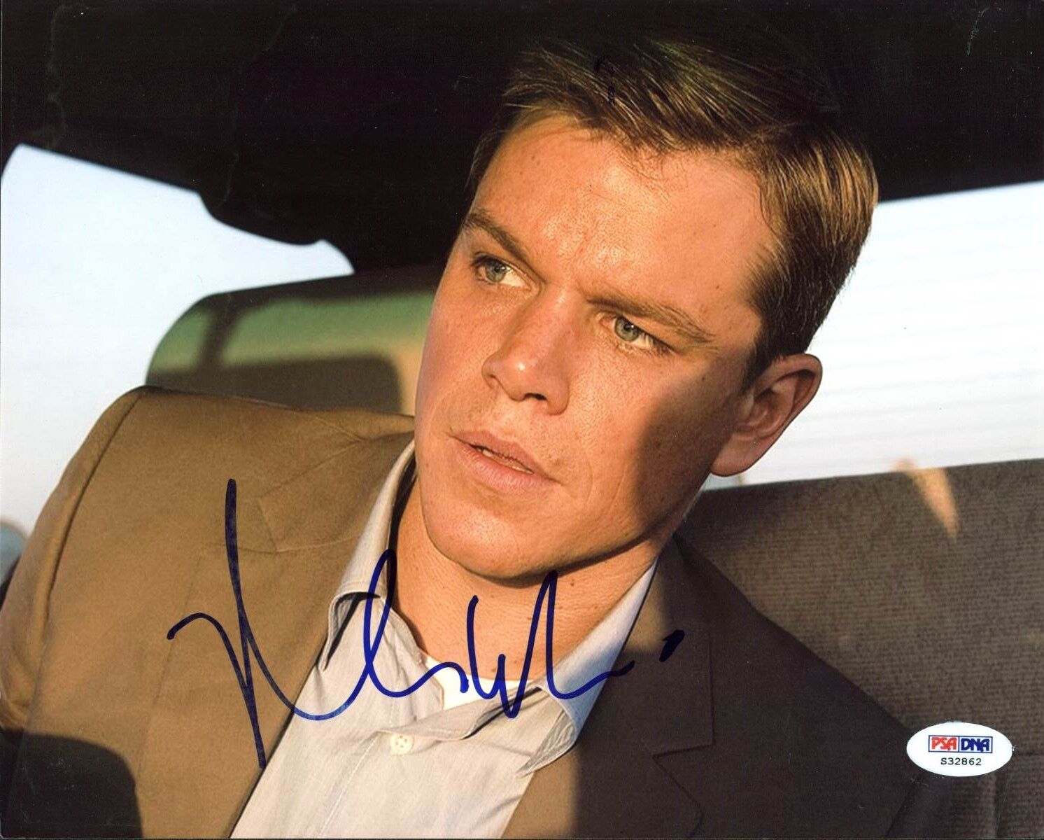 Matt Damon Syriana Authentic Signed 8X10 Photo Poster painting Autographed PSA/DNA #S32862