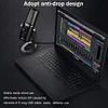 USB Recording Microphone Computer Podcast Condenser Cardioid Mic for PC Laptop Mac with Mute Button & LED Indicator for Vocals, YouTube, Streaming Broadcast, Podcasting, Skype, Gaming(JV-902)
