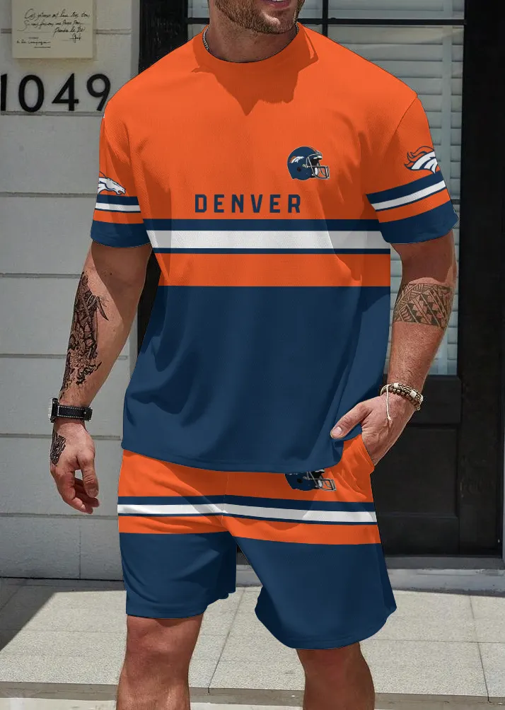 Denver Broncos Limited Edition Top And Shorts Two-Piece Suits