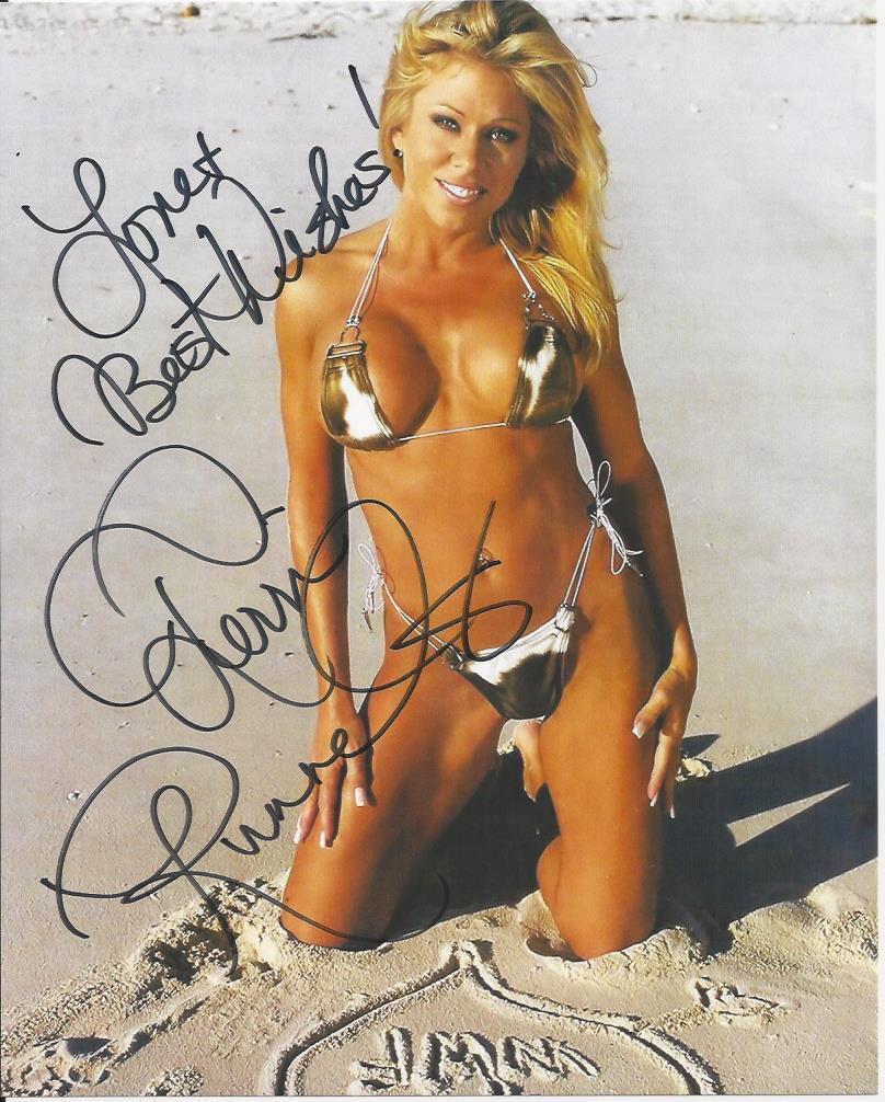 Terri Runnels - WWF star signed Photo Poster painting