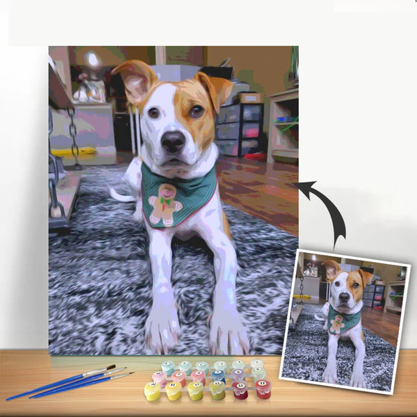 Customized Pet Paint by Numbers, Not Just For Pet Pictures