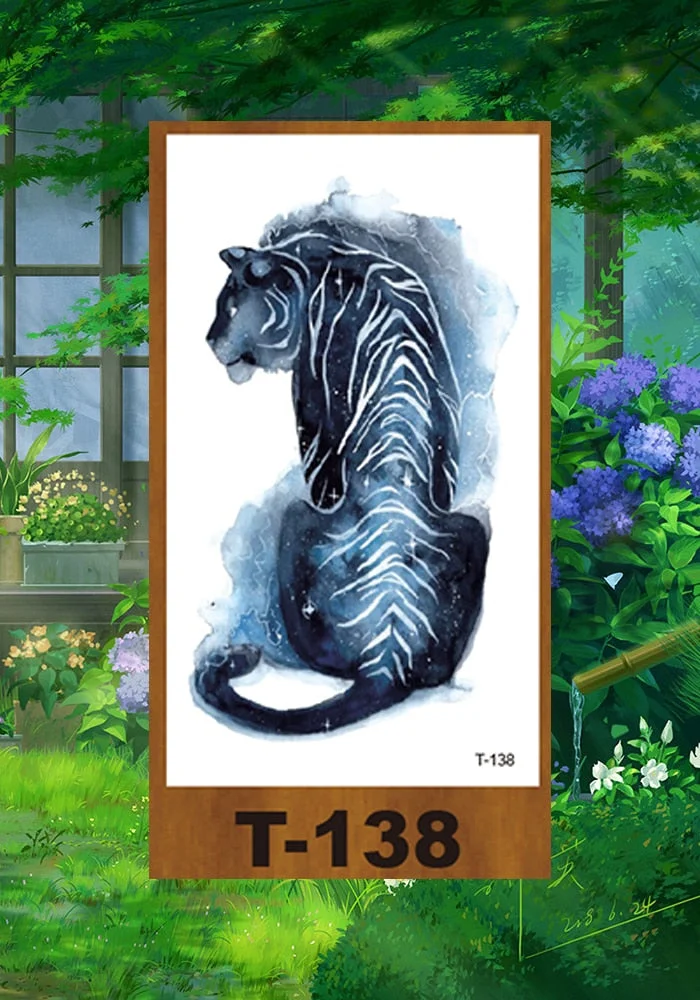 Drop Shipping Small Temporary Tattoo Sticker Plum Bird Geometric Figure Bow Moon Girl Kid Men Arm Abdomen Neck Ankles Art Tatoo