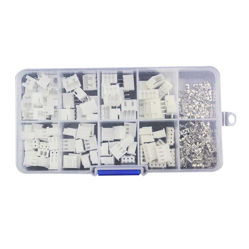 

50pcs Kit in box 2.54mm Step Terminal Wire Connectors Adapter XH2P Kits, 501 Original