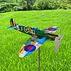 Piper J3 Cub Airplane - Metal weather vane for garden, patio, lawn, outdoor decoration, gifts for aviation enthusiasts