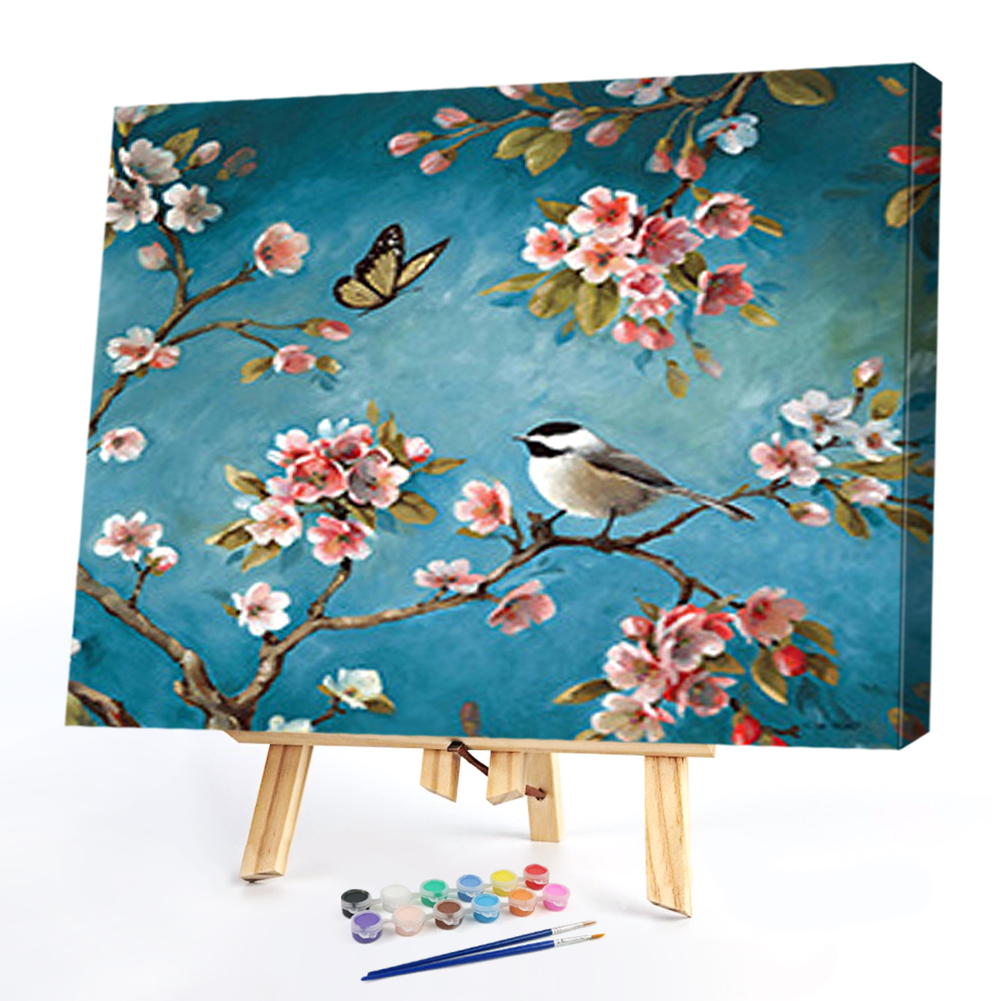 

50*40CM - Paint By Numbers - Flowers, 501 Original