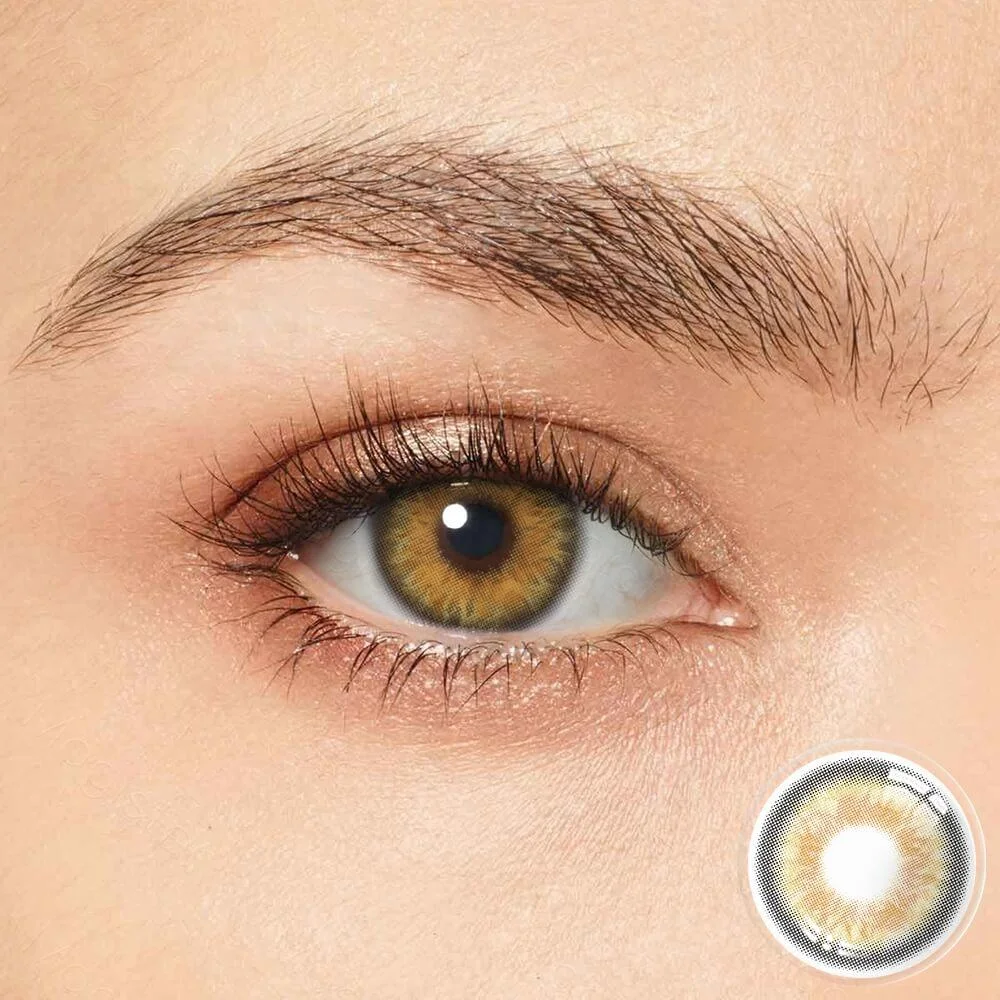 Iris Vanilla Brown Contact Lenses