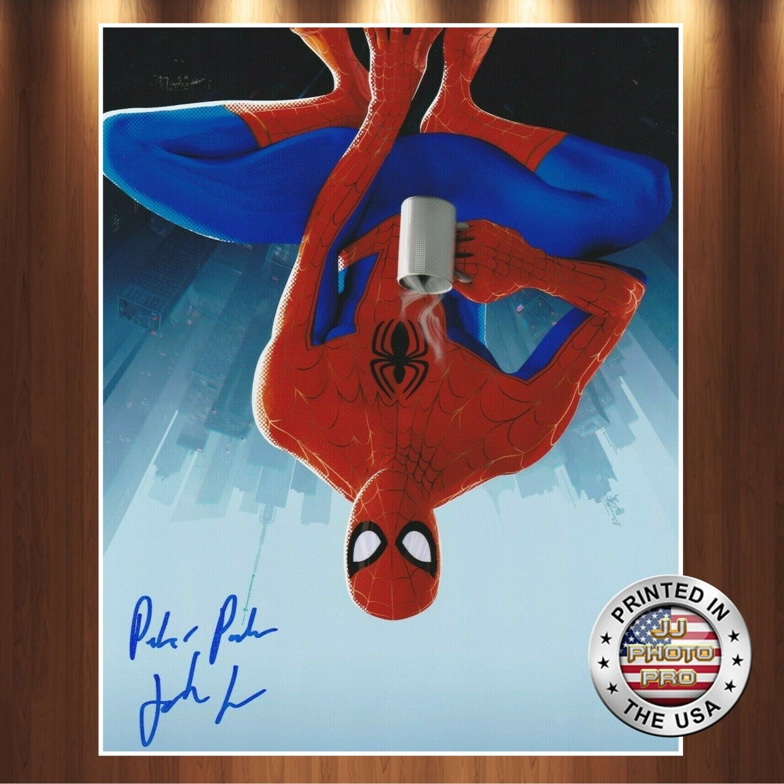 Jake Johnson Autographed Signed 8x10 Photo Poster painting (Spider-Man) REPRINT