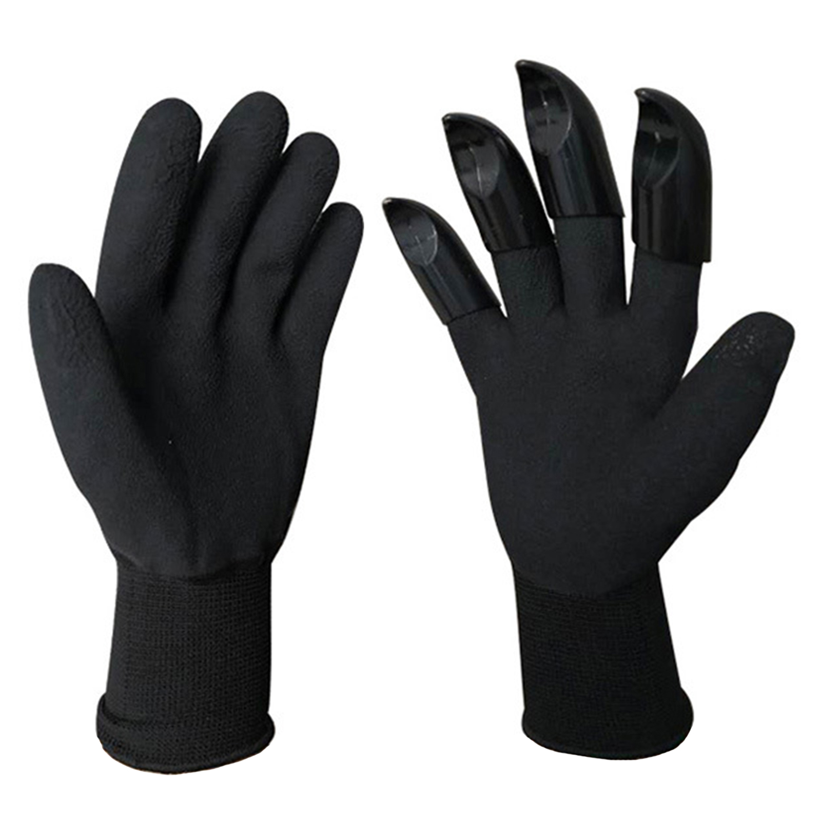 

1 Pair Gardening Gloves Breathable Waterproof with 4 Fingertips Claws, 501 Original