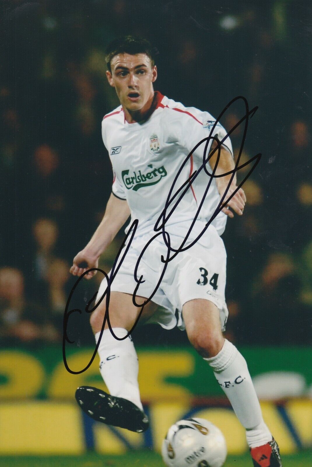 Darren Potter Hand Signed 12x8 Photo Poster painting - Liverpool - Football Autograph 2.