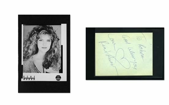 Rene Russo - Signed Autograph and Headshot Photo Poster painting set - Rene Russo