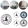British Comedy Inspired Ministry of Silly Walk Wall Clock Silent Mute Clock