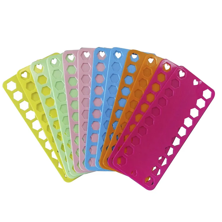 12x 20 Positions Plastic Thread Board Embroidery Row Line Organizer (B) fgoby