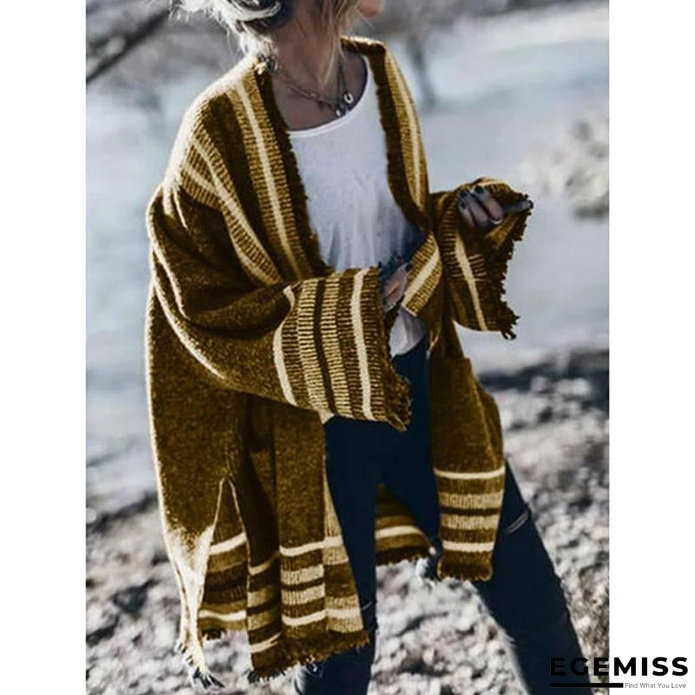Long Sleeve Knitted Cardigan | EGEMISS