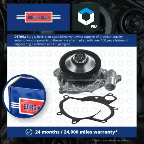 Water Pump fits PORSCHE BOXSTER 986 2.5 96 to 99 M96.20 Coolant B&B 99610601151 Parts