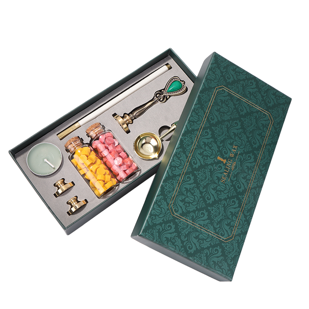 

Sealing Wax Tablet Beads Spoon Stamp Set - Wax Seal Stamp, 501 Original