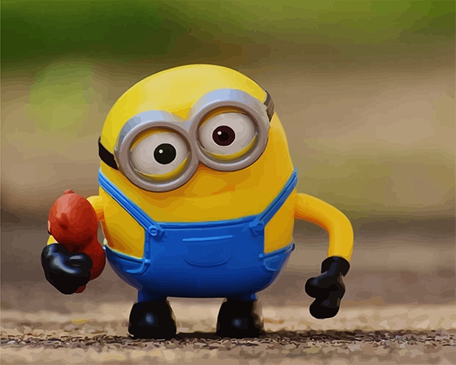 

Cute Little Minion- Paint By Numbers - 40*50CM, 501 Original