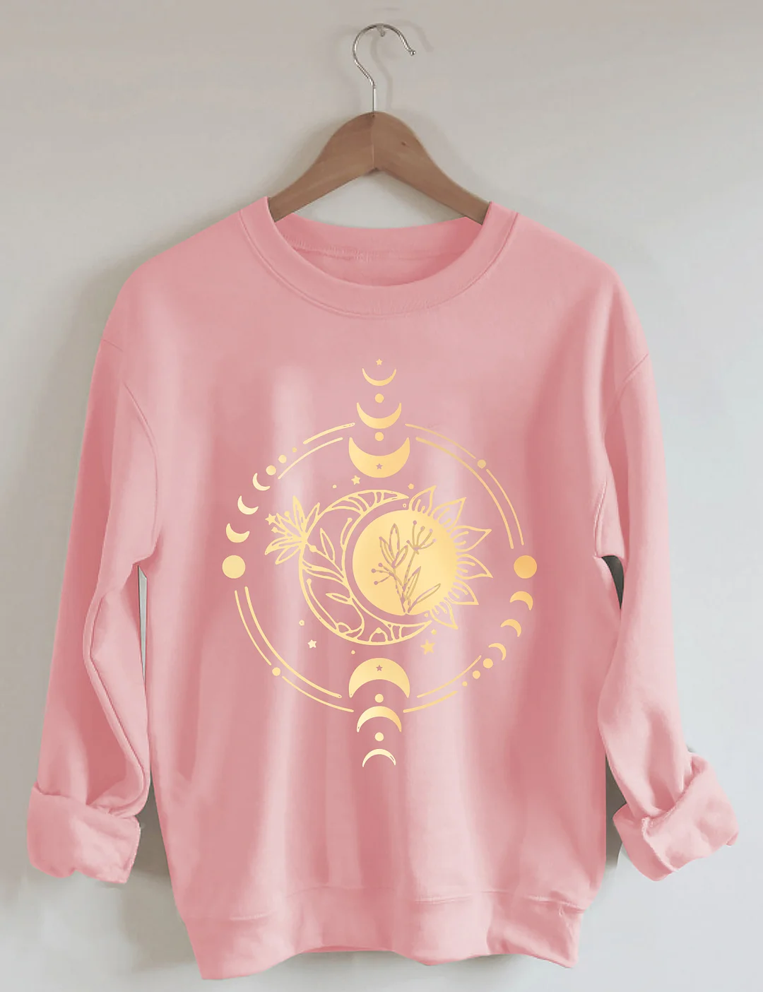 Shiny Mysterious Moon Phase Sweatshirt