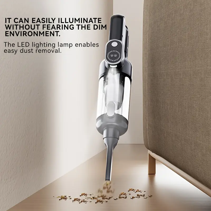 car vacuum cleaner with super powerful suction rechargeable handheld large power cordless vacuum suitable for home and Product details 5