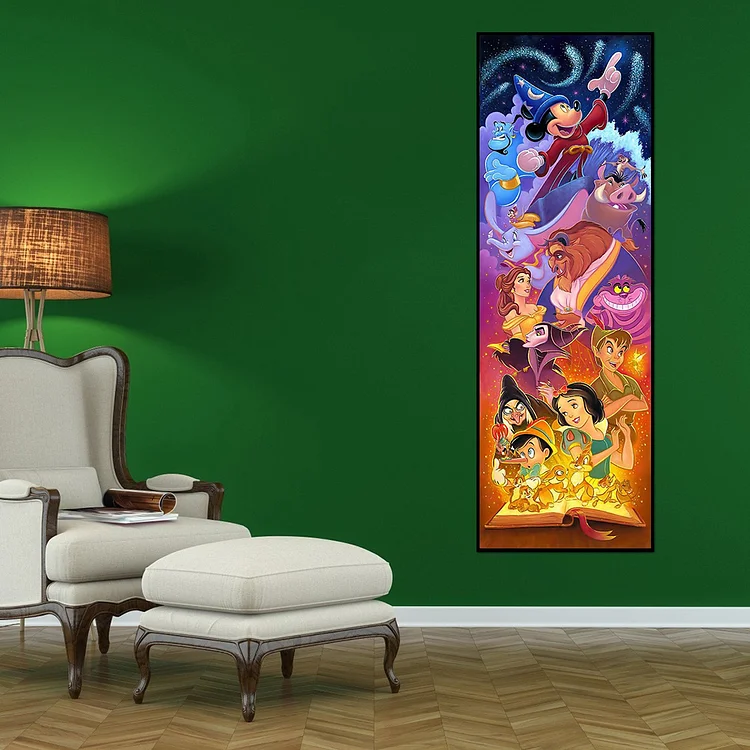 Disney - 11CT Stamped Cross Stitch(30*90cm)