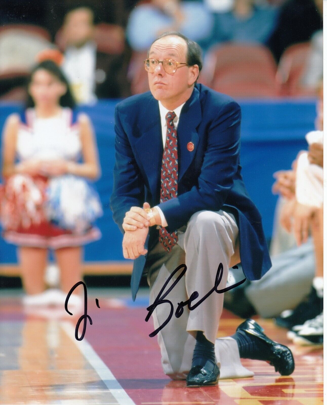 Jim Boeheim #1 8x10 Photo Poster painting Signed w/ COA Syracuse 031719