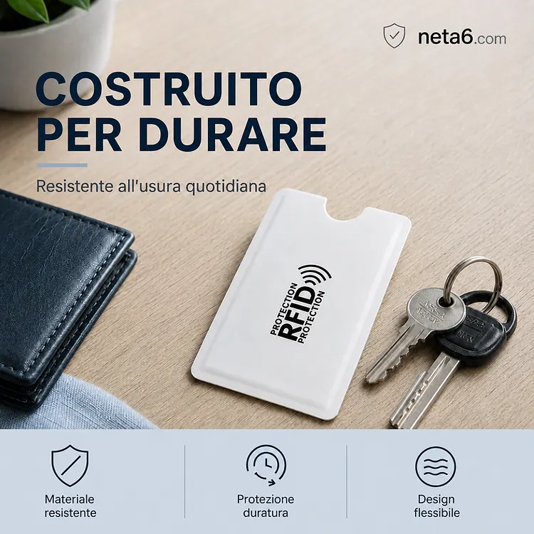 🎁🔥Custodie con Blocco RFID per Carte di Credito