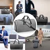 2 in 1 Hanging Suit Travel Bag, Foldable Duffel Bag Carry On Suit Airline Bag
