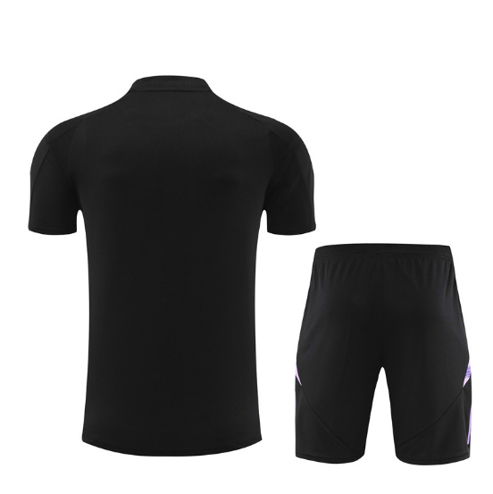 2024 Germany Training Kit Black Football T-Shirt Thai Quality