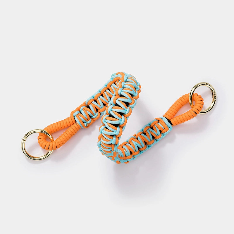 Rope Knitting Geometric Bag Strap