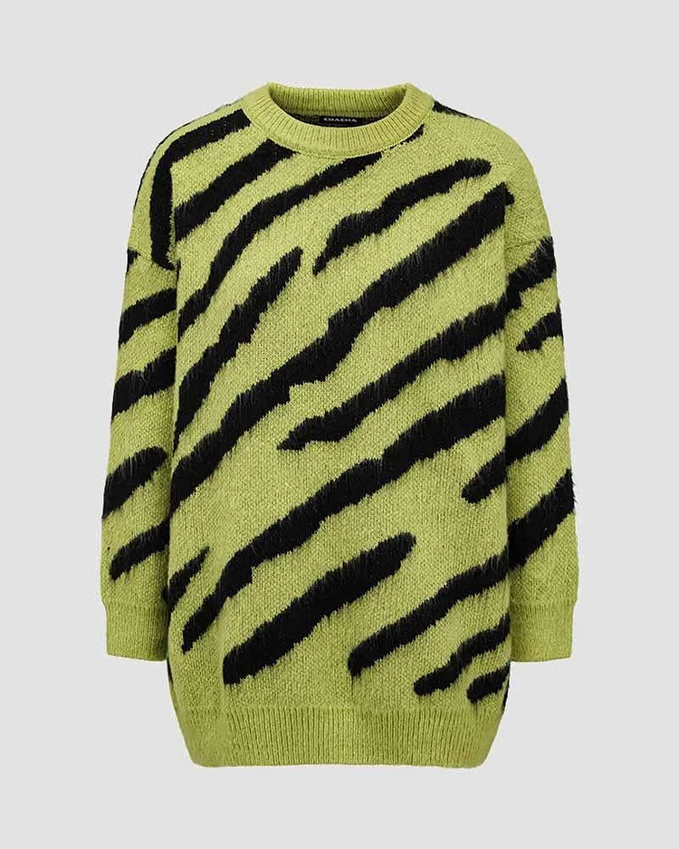 Neon Tiger Sweater