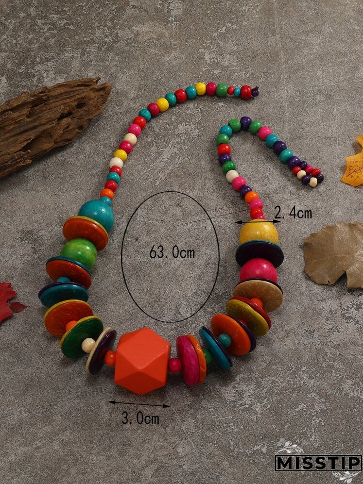 Colorful Beaded Necklace
