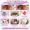 4Pcs Gorgeous Beauty Special Shaped DIY Partial Drill Diamond Painting Kit for Adults Beginners Home Decor Diamonds Paintings Gem Art 30x30cm