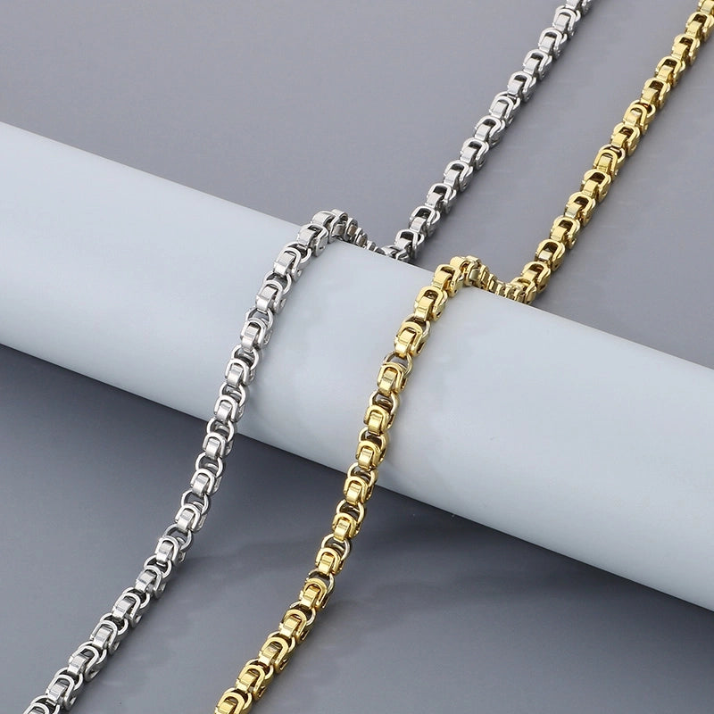 Fashion Popular Stainless Steel More Sizes Bamboo Necklace Choker Bracelet Necklace Accessories